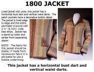 1800 Zippered Jacket Downloadable Pattern