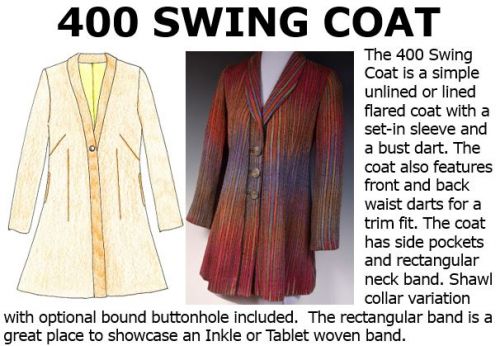 400 Swing Coat Downloadable Pattern