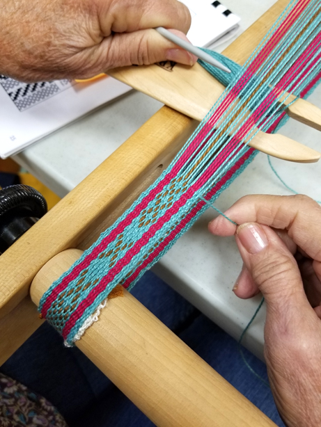 Inkle loom weaving and a cheerful band design to share – Kate Kilgus