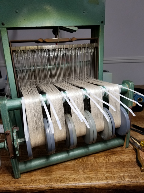 Leclerc Bobbin Racks and Spool Holders for Weaving