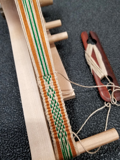 Straight Edges for inkle loom weaving 